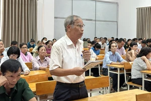 Cử tri TP.HCM quan tâm vụ việc của ông Lưu Bình Nhưỡng