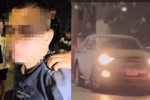 Đâm vào ô tô của CSGT, chống đối kiểm tra nồng độ cồn