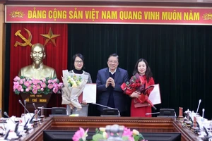 Ban Nội chính Trung ương bổ nhiệm 2 nữ cán bộ quản lý cấp vụ