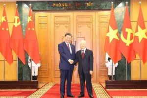 Tổng Bí thư Việt Nam và Trung Quốc gửi Thư chúc mừng Năm mới Giáp Thìn