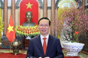 Chủ tịch nước Võ Văn Thưởng chúc Tết toàn dân Xuân Giáp Thìn 2024