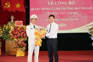 Trưởng Phòng Điều tra các tội phạm khác của Cục An ninh điều tra làm Phó Giám đốc Công an tỉnh Lai Châu