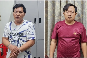 Công an Kiên Giang bắt 2 người đòi nợ thuê cưỡng đoạt tài sản