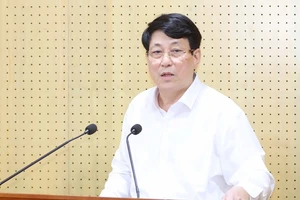 Thường trực Ban Bí thư Lương Cường làm việc với Ban Tổ chức Trung ương