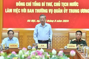 Tổng Bí thư, Chủ tịch nước Tô Lâm: Nâng cao chất lượng tổng hợp, sức mạnh chiến đấu của Quân đội