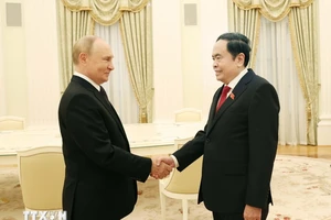 Chủ tịch Quốc hội Trần Thanh Mẫn hội kiến Tổng thống Nga Putin