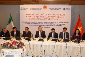 Tổng Bí thư, Chủ tịch nước Tô Lâm gặp lãnh đạo 15 tập đoàn lớn nhất Ireland