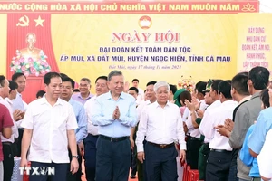 Tổng Bí thư Tô Lâm dự Ngày hội Đại đoàn kết toàn dân tộc tại Đất Mũi, Cà Mau