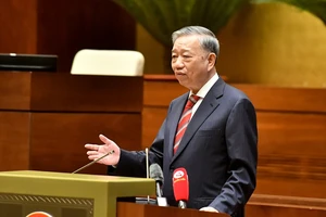 Tổng Bí thư Tô Lâm phát biểu chỉ đạo tại hội nghị.