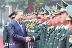 Tổng Bí thư Tô Lâm thăm, làm việc tại Bộ Tư lệnh Bộ đội Biên phòng