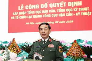 Bộ Quốc phòng sáp nhập Tổng cục Hậu cần và Tổng cục Kỹ thuật