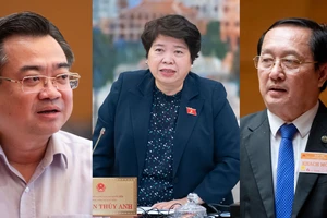 Quốc hội miễn nhiệm chức vụ Bộ trưởng với các ông Nguyễn Thanh Nghị, Huỳnh Thành Đạt