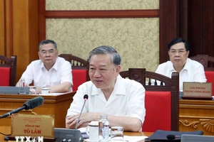 Tổng Bí thư Tô Lâm: Nếu không phân cấp, phân cấp nửa vời sẽ rất khó làm việc