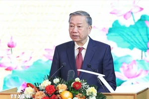  Tổng Bí thư Tô Lâm dự, phát biểu tại Lễ kỷ niệm 110 năm Ngày sinh Tổng Bí thư Nguyễn Văn Linh