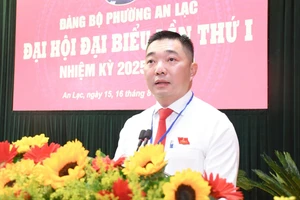 Ông Lê Trương Hải Hiếu làm Bí thư Đảng ủy phường An Lạc, TP.HCM