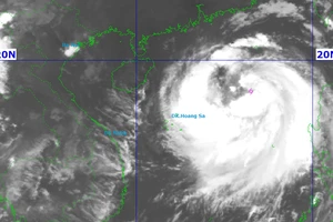 Bão số 11 Matmo đã mạnh lên cấp 11, giật cấp 14