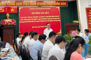 TP.HCM tiếp tục cử cán bộ về hỗ trợ phường, xã