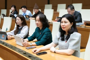 Tuần tới, Quốc hội thảo luận các dự luật về tư pháp, đầu tư, quy hoạch quốc gia