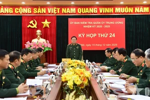 Thiếu tướng Đặng Văn Long làm Phó Chủ nhiệm Ủy ban Kiểm tra Quân ủy Trung ương