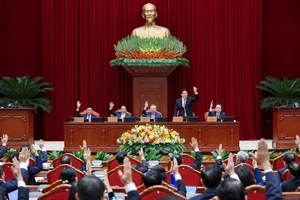 Toàn cảnh phiên khai mạc Hội nghị lần thứ 15, Trung ương khóa XIII