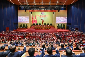 Quang cảnh Đại hội XIV của Đảng.