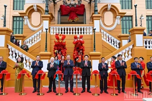 Tổng Bí thư Tô Lâm, Chủ tịch nước Lương Cường dự khánh thành trụ sở làm việc cơ quan Chủ tịch nước