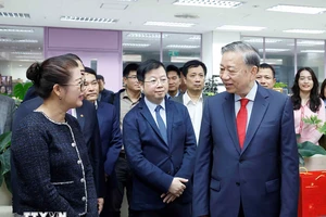 Tổng Bí thư Tô Lâm thăm, chúc Tết tại VTV và VOV