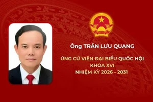 Tiểu sử và chương trình hành động của ông Trần Lưu Quang, ứng cử Đại biểu Quốc hội khóa XVI