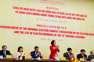 Họp báo công bố danh sách chi tiết 500 người trúng cử đại biểu Quốc hội khóa XVI