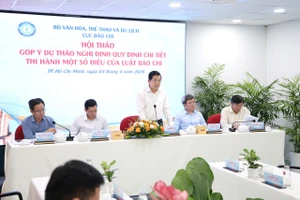 Sẽ đề xuất Bộ Chính trị về cơ quan báo chí chủ lực ở Hà Nội, TP.HCM nếu đảm bảo điều kiện