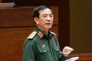 Chân dung Đại tướng Phan Văn Giang, Phó Thủ tướng, Bộ trưởng Bộ Quốc phòng