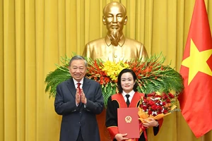 Bà Nguyễn Hải Trâm được bổ nhiệm giữ chức Phó Chánh án TAND Tối cao