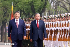 Trung Quốc bắn 21 loạt đại bác chào mừng Tổng Bí thư, Chủ tịch nước Tô Lâm