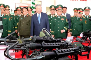Tổng Bí thư, Chủ tịch nước Tô Lâm thăm Quân khu 5