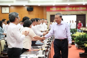 Tổng Bí thư, Chủ tịch nước Tô Lâm làm việc với Ban Thường vụ Thành ủy TP.HCM