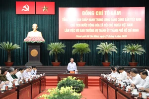 Tổng Bí thư, Chủ tịch nước Tô Lâm: Nhận diện thách thức để TP.HCM vươn tầm