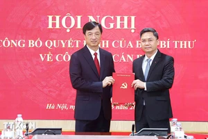 Ông Hà Minh Hải làm Phó Trưởng Ban Tổ chức Trung ương