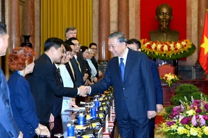 Tổng Bí thư, Chủ tịch nước Tô Lâm tiếp Trưởng đoàn các nước, chuyên gia, học giả và đại diện tổ chức quốc tế