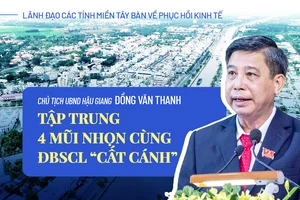 Chủ tịch UBND tỉnh Hậu Giang: Tập trung 4 mũi nhọn cùng ĐBSCL 'cất cánh'