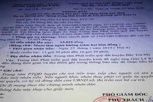 Được thưởng 15.025 đồng do bàn giao mặt bằng đúng quy định