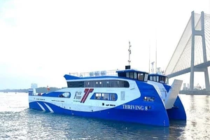 Khai trương phà biển Cần Giờ - Vũng tàu trước Tết dương lịch