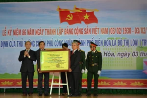 TP. Biên Hòa đón nhận quyết định công nhận đô thị loại I