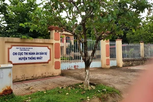 Nguyên chi cục trưởng Chi cục THA huyện Thống Nhất bị khởi tố