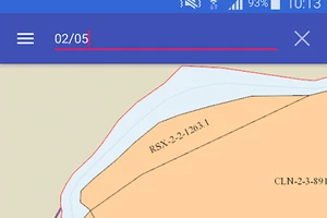 Xem quy hoạch sử dụng đất trên điện thoại
