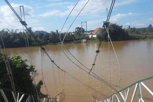 Vụ sập cầu treo: Đề xuất khen thưởng người cứu hộ 