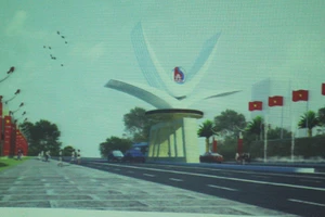 18 tỉ đồng xây cổng chào trên đường Võ Nguyên Giáp