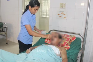 Trâu sổng khỏi lò mổ lao vào trung tâm bảo trợ Đồng Nai