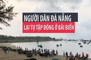 Giữa mùa dịch, Đà Nẵng lại tái diễn tụ tập đông người