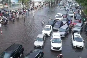 TP.HCM còn 22 tuyến đường ngập nước