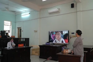 Video điều tra của báo Pháp Luật TP.HCM phát tại toà